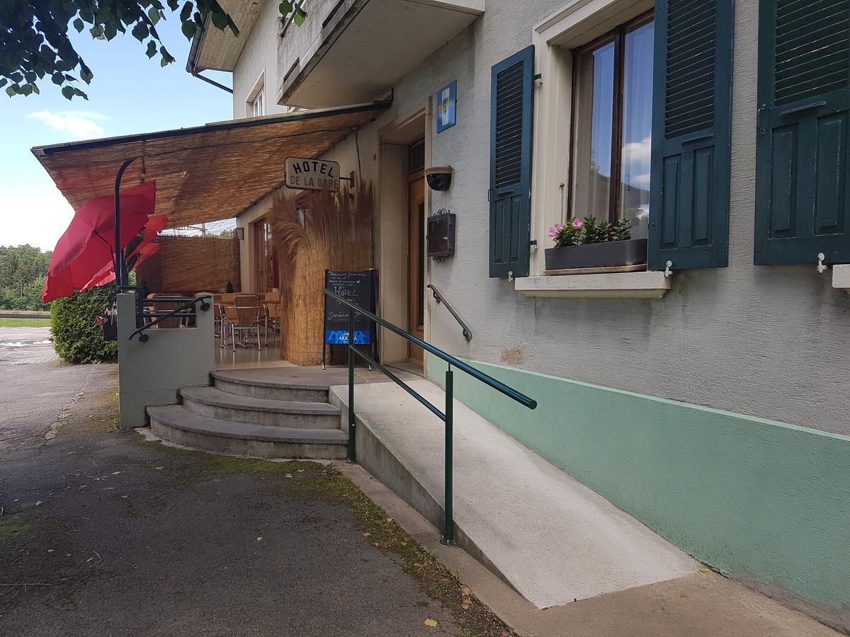 Hotel De La Gare, Vendlincourt Kültér fotó